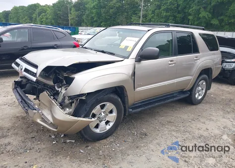 2005 Toyota 4Runner Sr5 V6 из США, поврежденный, VIN JTEZU14R750050925